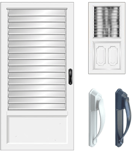 Jalousie Storm Doors